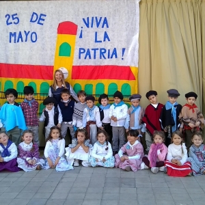 Nos preparamos para el acto del 25 de Mayo