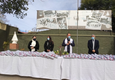 Bendición de remeras y camperas promoción 2022