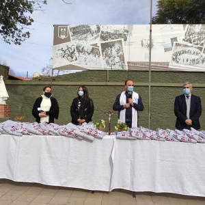 Bendición de remeras y camperas promoción 2022