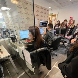 Visita a Radio Mitre y Canal Doce